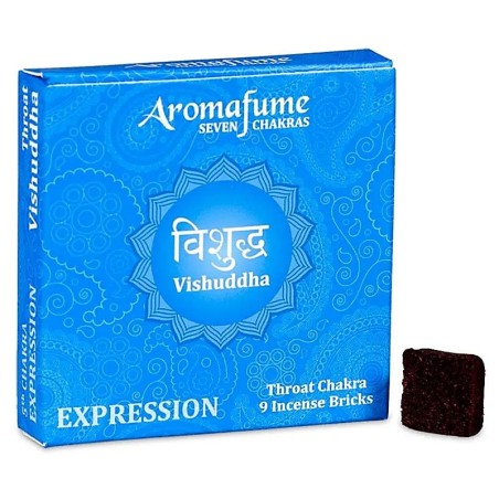 Briques d'encens Chakra 5°chakra _ Aromafume
