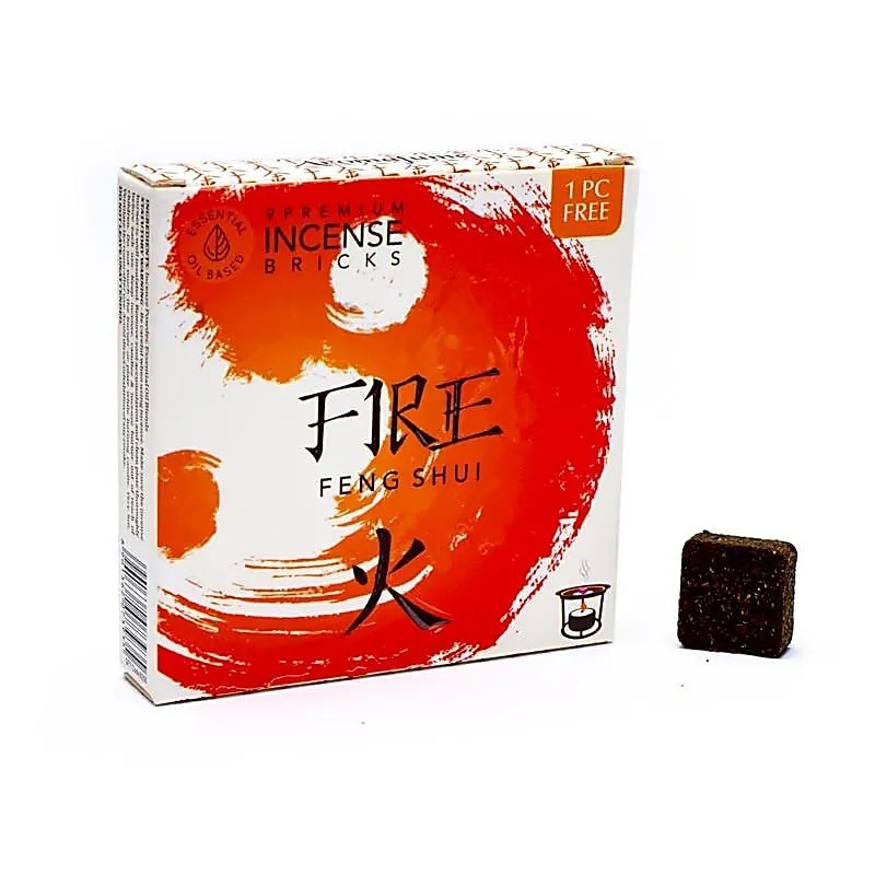 Briques d'encens Feng Shui Feu _ Aromafume