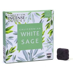Briques d'encens Sauge blanche _ Aromafume
