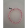 Bracelet boule quartz rose 6mm