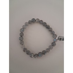 Bracelet boule labradorite 6mm