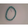 Bracelet boule amazonite 6mm