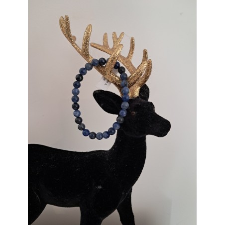 Bracelet boule sodalite 6mm