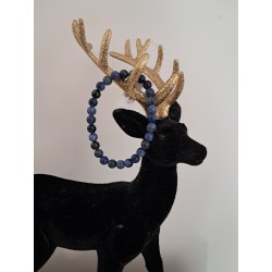 Bracelet boule sodalite 6mm
