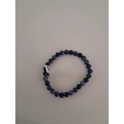 Bracelet boule sodalite 6mm