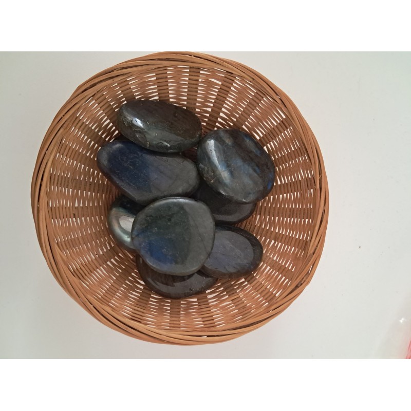 Pierre plate labradorite AA 30 - 50mm (1 pièce)