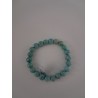 Bracelet boule amazonite Pérou A 8 mm