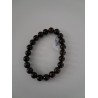 Bracelet boule bronzite A 8 mm