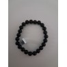 Bracelet boule shungite A 8 mm