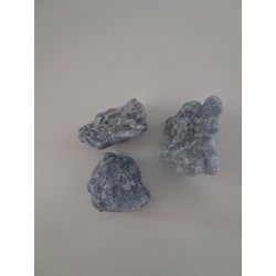 Pierre brute calcite bleue A 30 à 60mm (1 pièce)