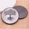 Plaque de protection 02 arbre de vie shungite 100mm (1 pièce)
