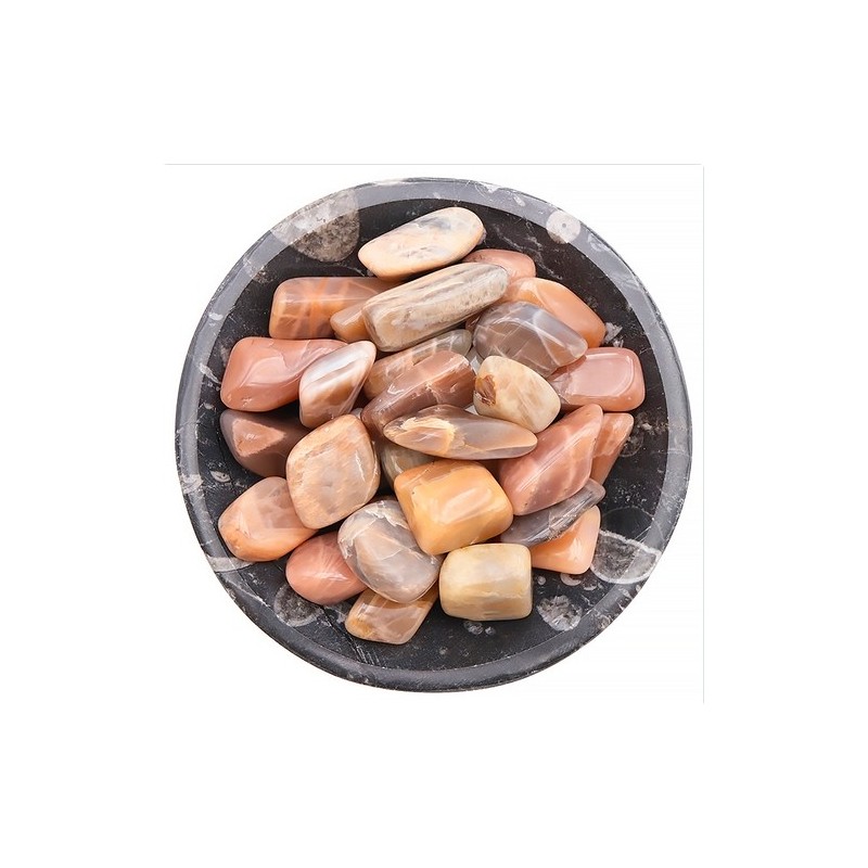 Pierre roulée pierre de lune 30 à 40mm (1 pièce)