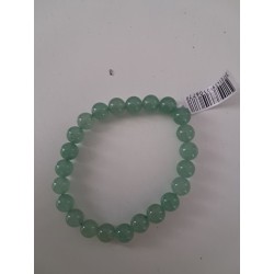 Bracelet boule aventurine verte 8 mm
