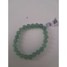 Bracelet boule aventurine verte 8 mm