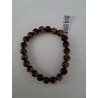 Bracelet boule Oeil de tigre 8mm
