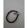Bracelet boule Oeil de tigre 6mm