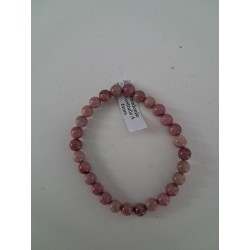 Bracelet boule Rhodonite Australie 6mm