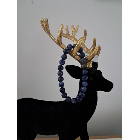 Bracelet boule sodalite 8mm