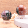Sphère agate indienne 40 à 50 mm (1 pièce)