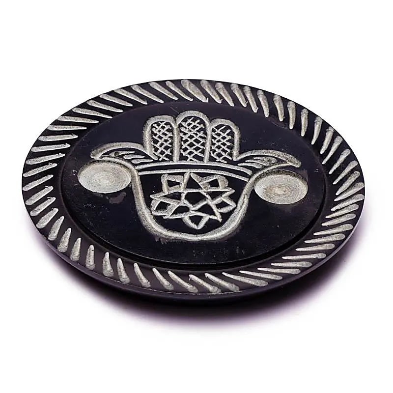 Brûleur de bâtons d'encens & cônes  Main de Fatima