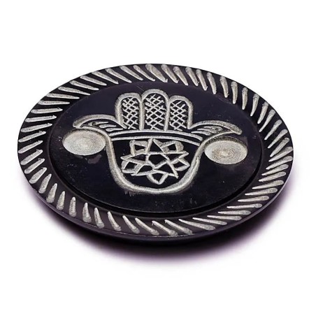 Brûleur de bâtons d'encens & cônes  Main de Fatima